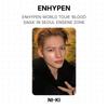 ENHYPEN TOUR MONDIALE 'SAGA DI SANGUE' A SEOUL ZONA ENGENE Fotocard Ufficiale