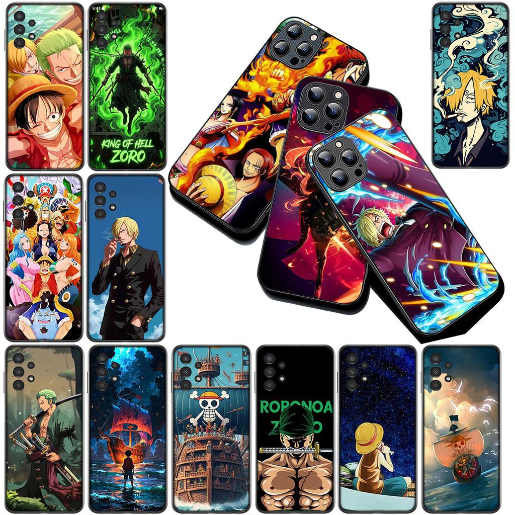 Sanji One Pieces Luffy Roronoa Zoro Phone Case for Xiaomi Poco C75 C65 C85 X7 X6 M8 F7 F8 Ultra F6 Pro 5G 4G Protective Cover
