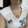 5 Pieces Flower Pendants Small Flower DIY Necklace Bracelet Supplies Alloy Material for Bracelet Bangle Necklace Jewelry