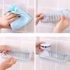 Multifunctional Durable Suction Cup Dishwashing Sponge Holder Hanging Storage Rack Drain Rack Sink Shelf Kitchen Accessories