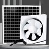 Solar Powered Fan Kit Wall Mount Ventilation
