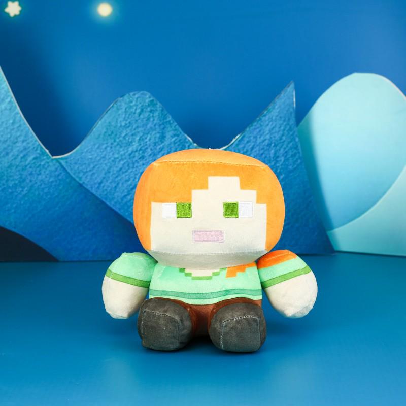 Minecraft Creeper & Steve Plush Toys - Game Claw Machine Doll Gift