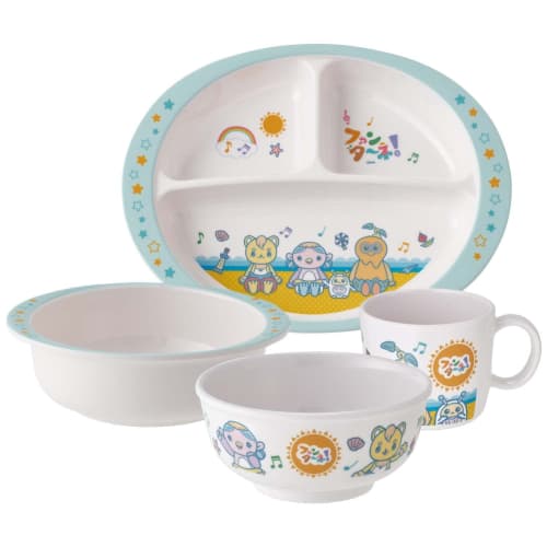 Skater Children's Plate Melamine Lunch Plate Plate Fantane! 750ml M370