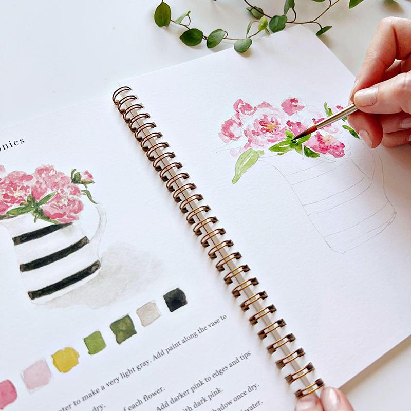 Watercolor Workbooks, Beginner-Friendly Watercolor Workbooks, Art Crafts Painting Supplies, Water Color Book For Kids Adults