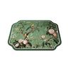 Absorbent Coffee Bar Mat for Espresso Machine, Floral Bird Pattern Non-slip Dish Drying Mat, Diatom Mud Quick Dry Mat for Kitchen Sink Countertop