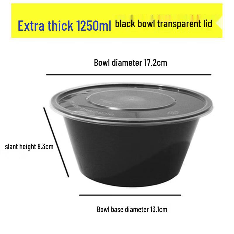 

Disposable Round Meal Prep Containers