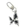 Gothic Inspire Keychain Crosses Butterfly Charm Zinc Alloy Materials Portable Ideal for Everyday Use