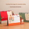 2026 Year of the Horse Leather Desktop Calendar – Custom Business Edition with Logo