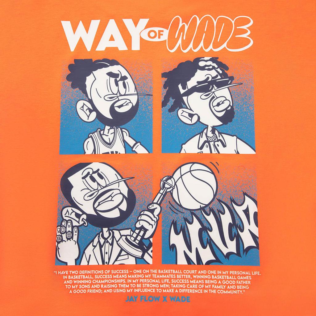 Li Ning X Jay Flow Wade Series Sports Crew Neck Pullover Casual Loose Simple Letter Print Comfortable Versatile Short Sleeve T-Shirt AHSVA05-3