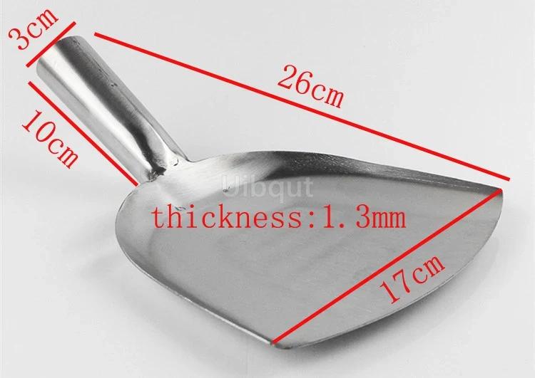stainless steel turner cooking tool long handle Restaurant Chef big turners spatula utensil wok large shovel kitchen accessories