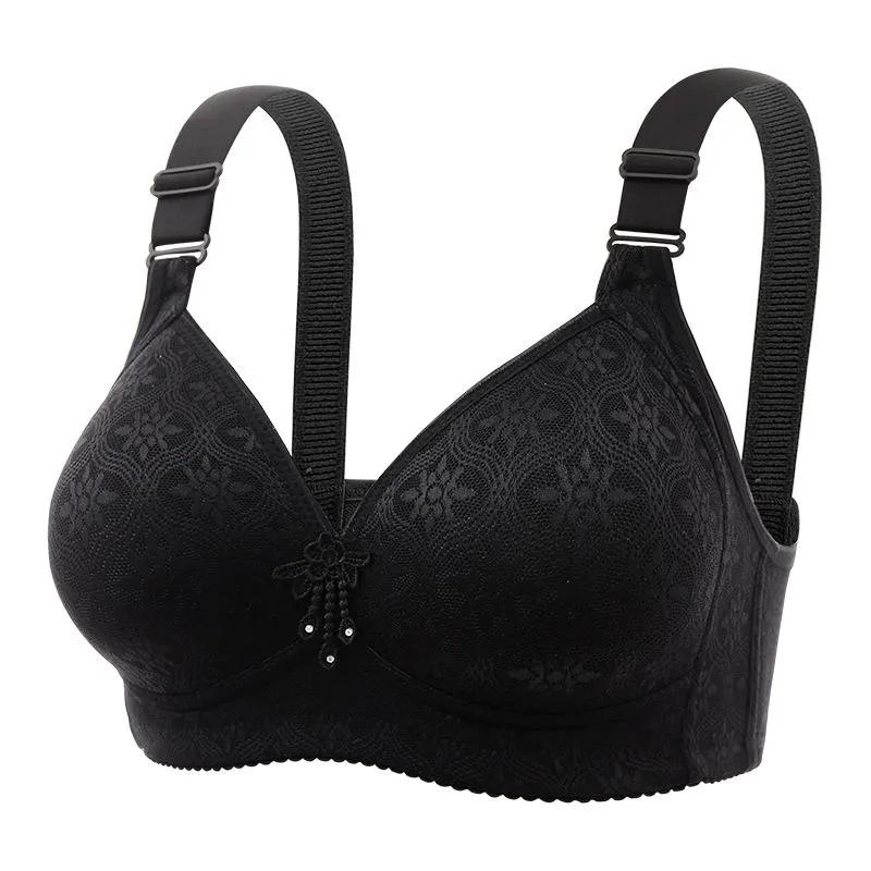 Comfortable Retraction Pair Breast Gathering Women's Underwear Upper Support Adjustable Type Anti-sagging Bra