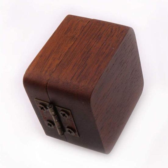 Gitarrenplektrumbox Kreativ Wiederverwendbar Holz Tragbar Gitarrenplektrumetui Aufbewahrungsbox Gitarre