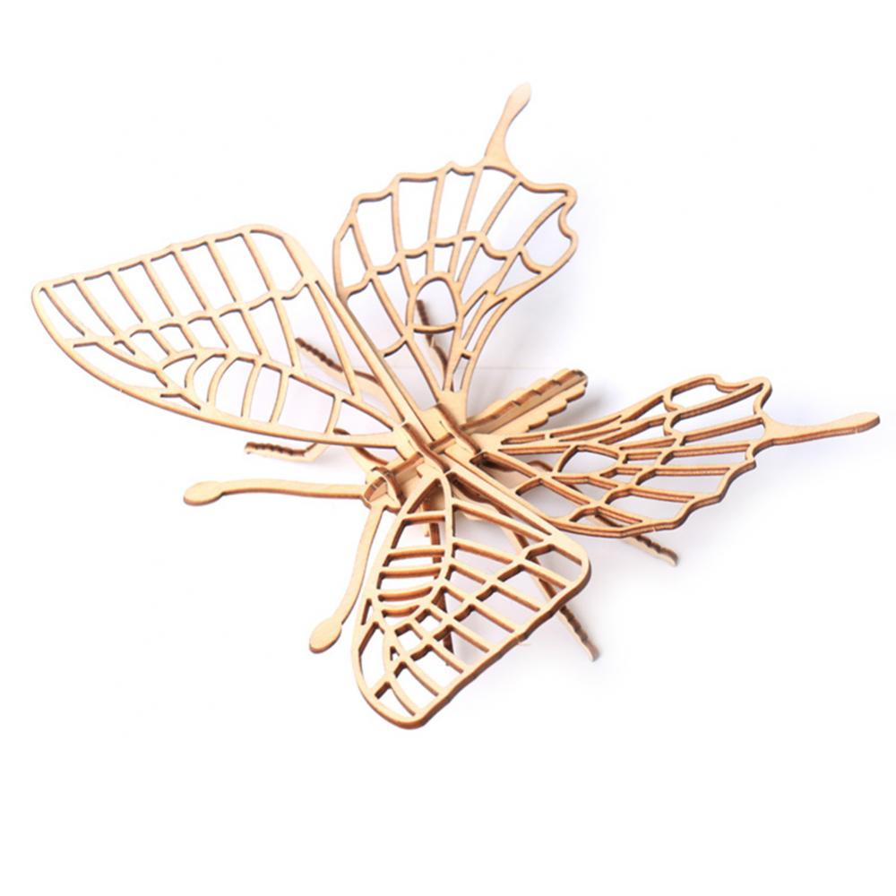 3D Wooden Insect Puzzle Animal Skeleton Assembly Model Puzzle DIY Wooden Crafts 3D Puzzle STEM Toys Gifts for Kids Adults Teens