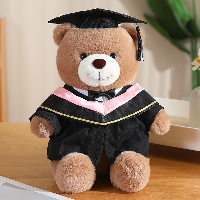 Очаровательный плюшевый мишка-выпускник 30cm (0.25kg)