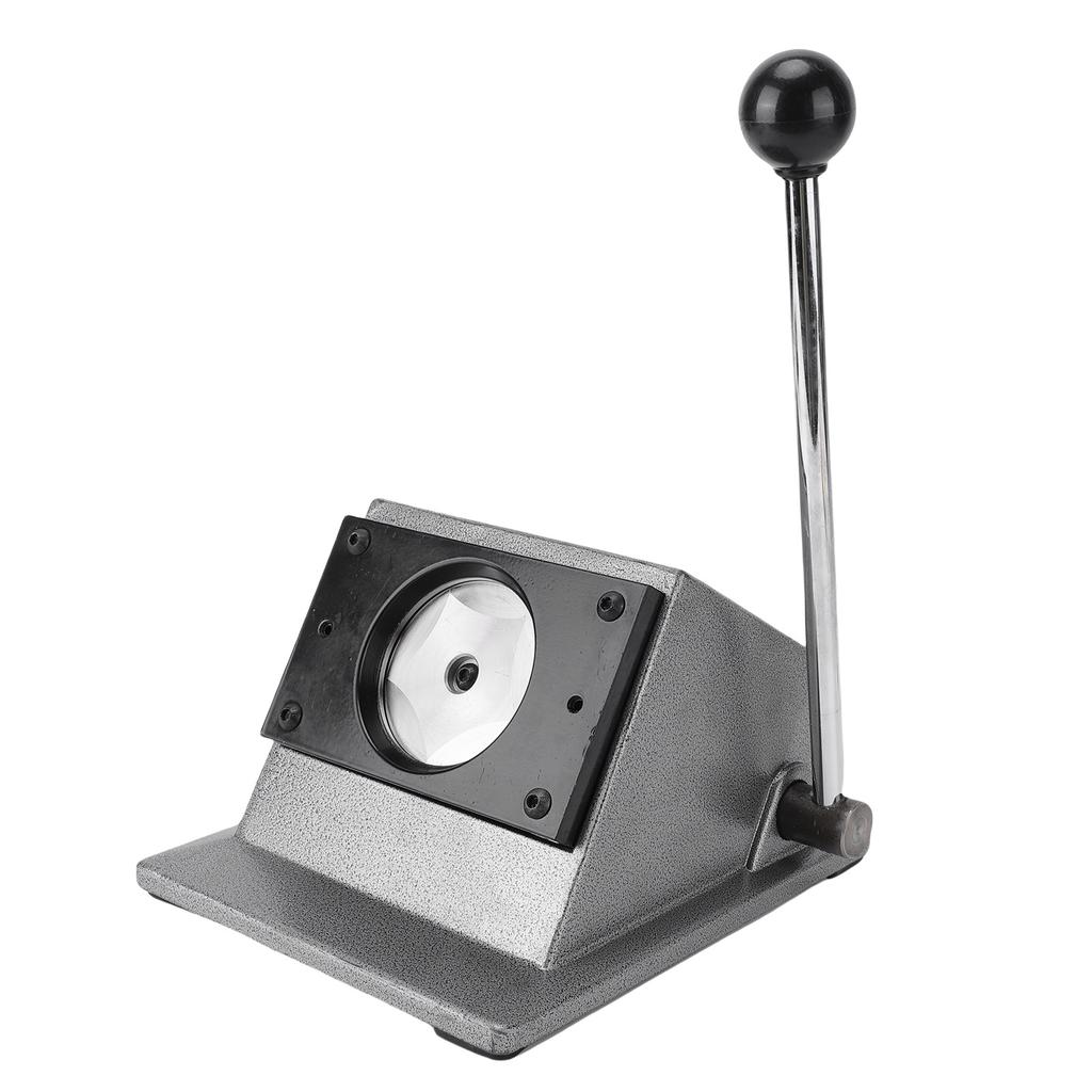 70MM Circle Paper Cutter Graphic Punch Die Cutting Machine for Making 58mm Buttons Badges