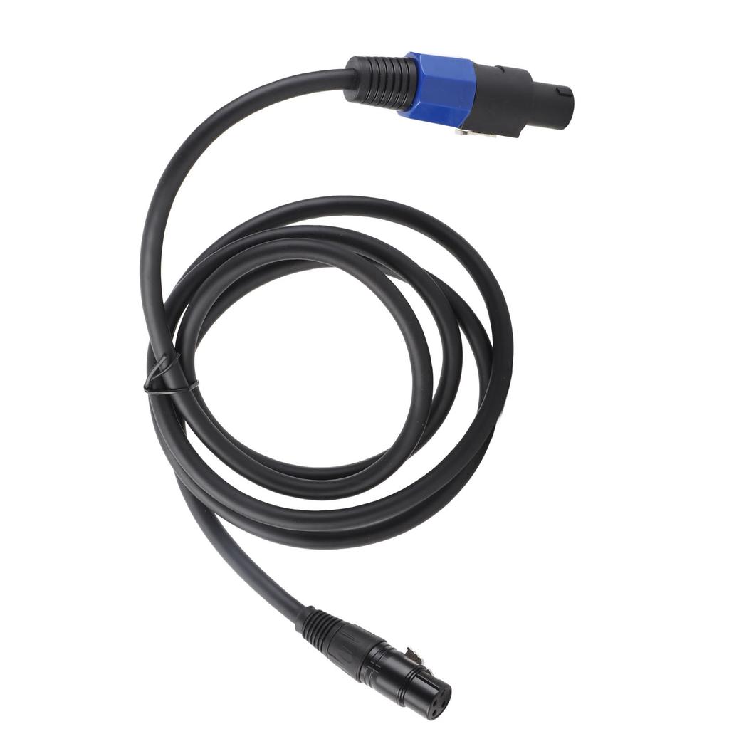 Speaker Female To XLR 3Pin Male Cable Professional Speaker Extension Cable for Stage Speaker High Power Loudspeaker Mic