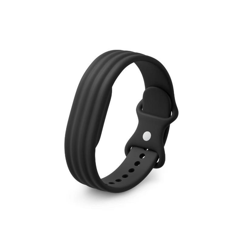 Scratch-resistant Wear-resistant Silicone Sport Strap Fit for Fitbit Air Adjustable Wristband for Gym Hiking Cycling