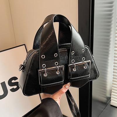 Bolso de Moda Personalizado para Mujer Nuevo Color Sólido Versátil Bolso Cuadrado Pequeño Bolso Mensajero Casual