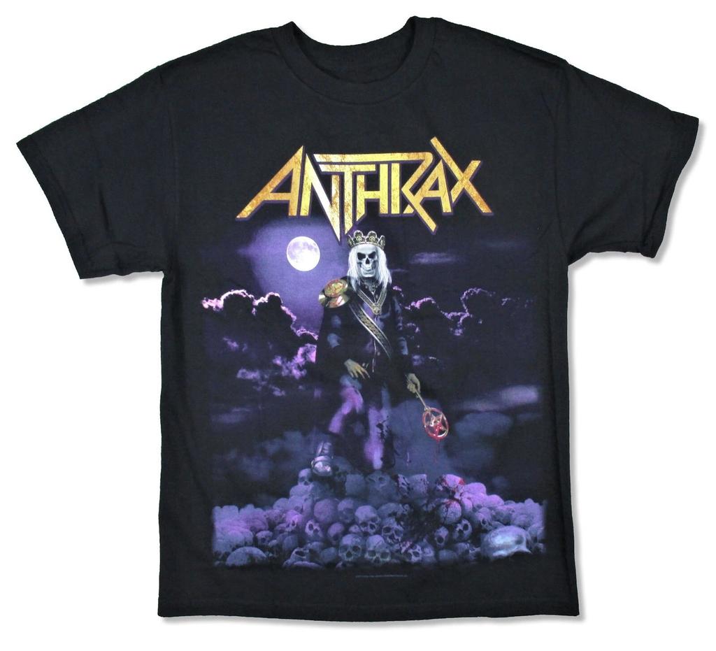 ANTHRAX cd lgo For All Kings SUZERAIN Official SHIRT LAST LRG New OOP