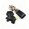 Anti-Loss Strap Goat Pendant Leather Sheep Bag Charm Kawaii Goat Car Keychain  Women