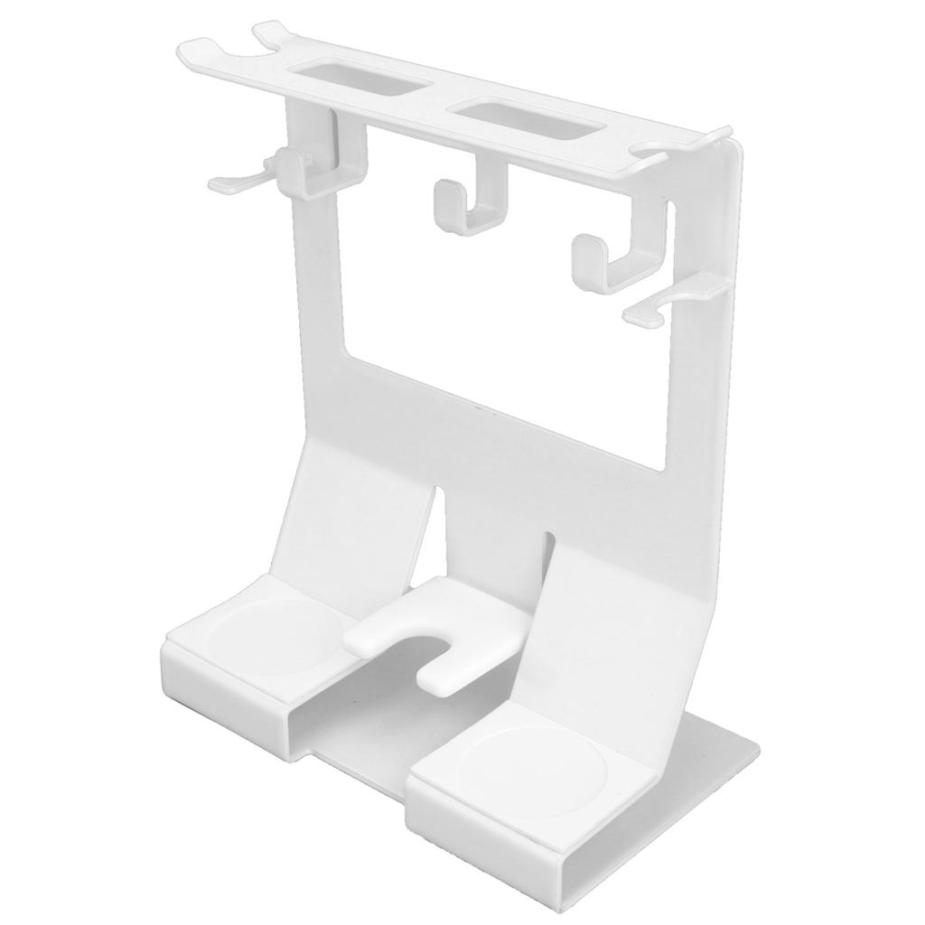 Weiße Kaffeetampingstation Kaffeemaschinen-Aufbewahrungsregal Multifunktionales Organisationsregal 58 mm