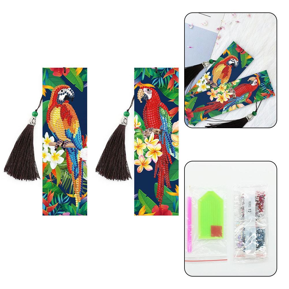 

2 шт. 5D DIY - Кожаная закладка с кисточкой, Книжное ремесло, Искусство, Наборы для мозаики