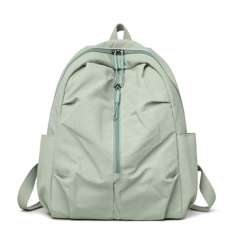 Contrast Color Backpack Women's Outdoor Lightweight Travel Backpack Large Capacity Student Schoolbag