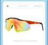 Hiking Mountaineering Protective Sunglasses Colorful Windproof Goggles UV Protection Non-Polarized Full Frame Cycling Glasses