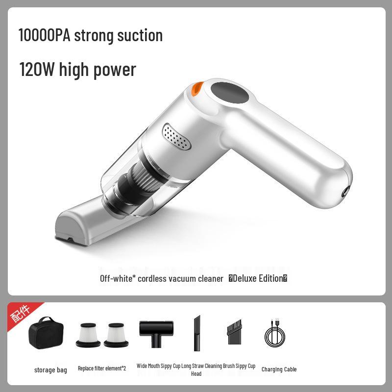 Dual-Use High-Power Handheld Vacuum Cleaner for Car and Home