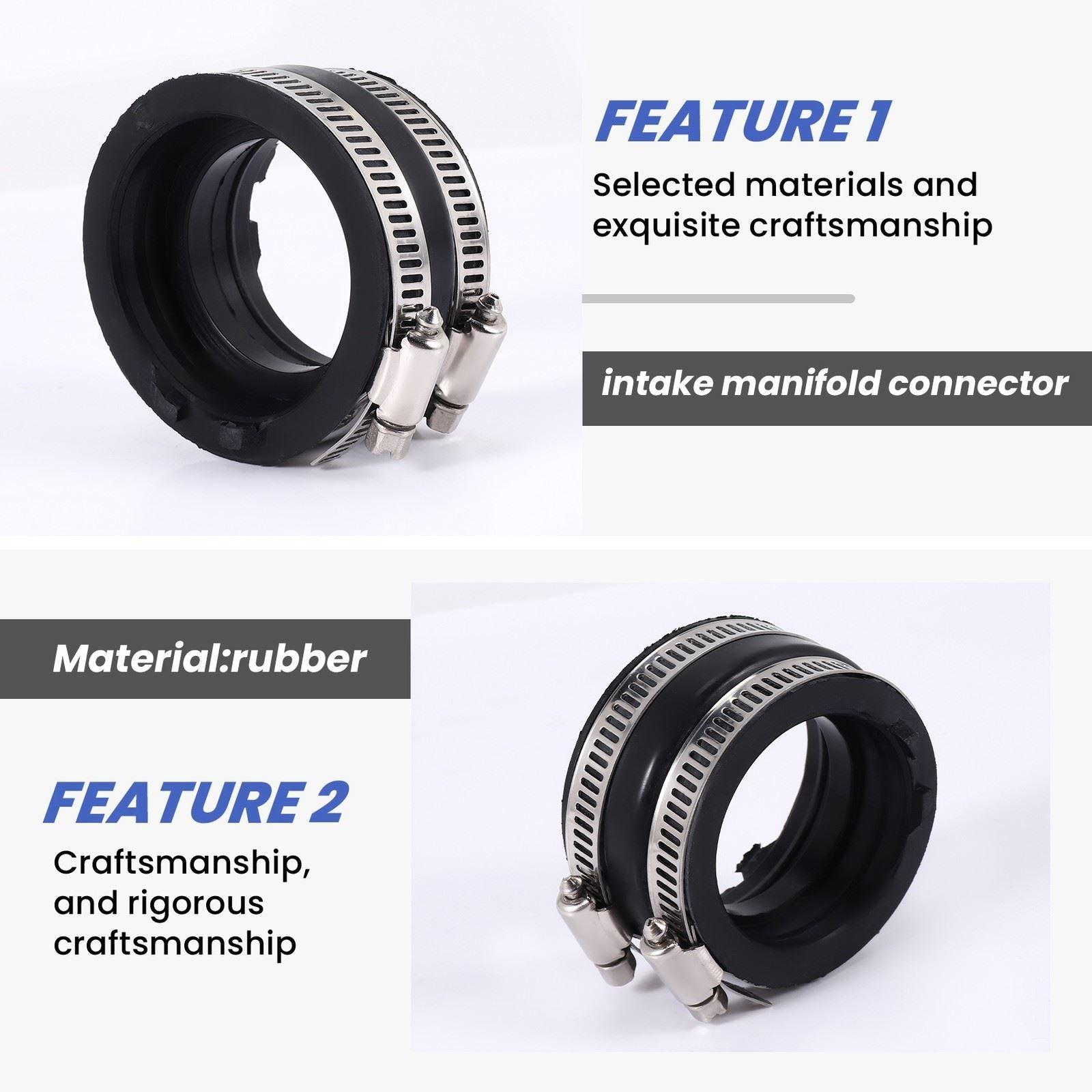 Carburetor Holder Intake Manifold Boot for Grizzly 600 Yfm600 F Fwa