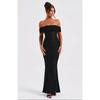 Sexy Women's New Hip-wrapped Floral Lace Slim-fit Backless Temperament Dress
