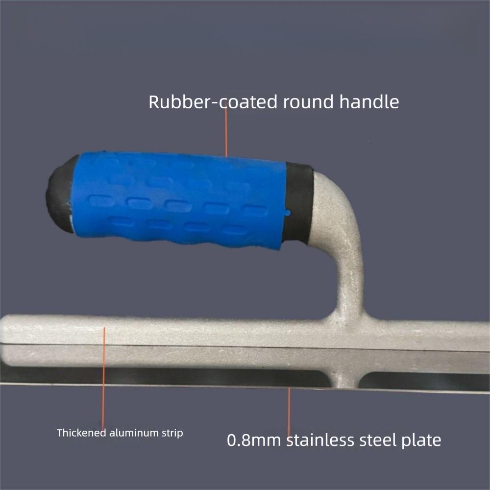 Ergonomic Handle Rounded Corner Trowel Comfortable Grip Tile Laying Trowel  Building Projects