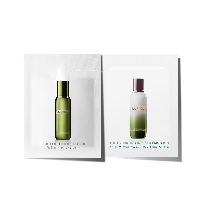 LA MER The Treatment Lotion & The Moisturizing Soft Cream Trial Duo