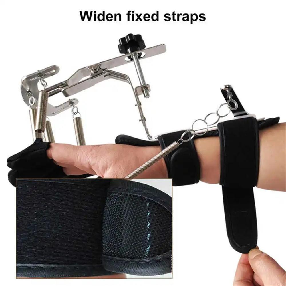 Hand Physiotherapy Rehabilitation Training Equipment Medical Wrist Finger Splint Orthosis Tendon Strength Recovery Exerciser