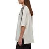 Y-3 Logo Print Striped Trim Crew Neck T-Shirt Unisex Tops White HZ8871