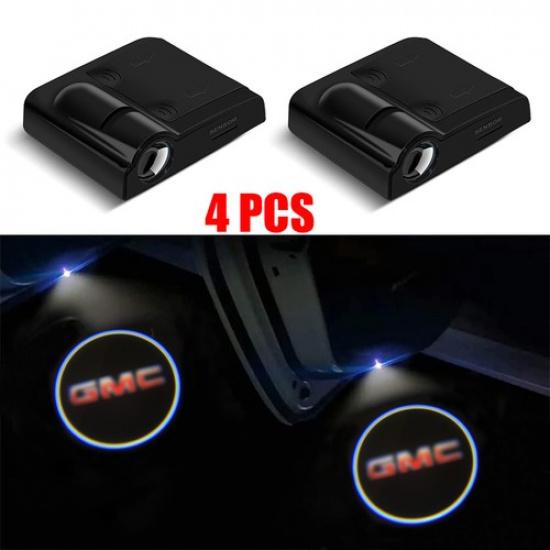 4X Wireless Ghost Shadow Laser Projector LED Light Courtesy Door Step For Sierra