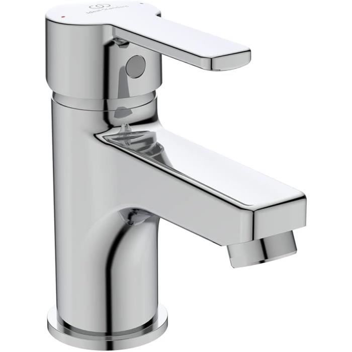 Mitigeur de lavabo - Ideal Standard - B1148AA - Chromé - Monotrou - Économie d'eau