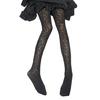 Japanese Harajuku Leopard Pantyhose Women Sexy Black Jacquard Patterned Tights
