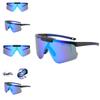 Trendy Game-inspired Eyeglasses For Anime Cosplay Blue Color