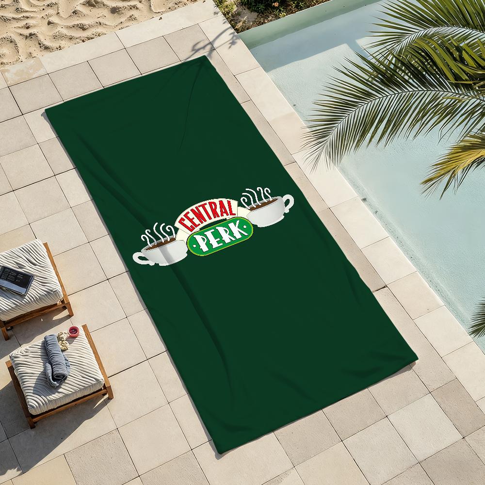 Funny tv F-Friends Towel Drying Bath Towel Applicable To Light Swimming Camping Yoga Beach Out