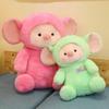 Dressed Pig Animal Stuffed Plush Big Ears Doll Cartoon Toys Gifts Children
