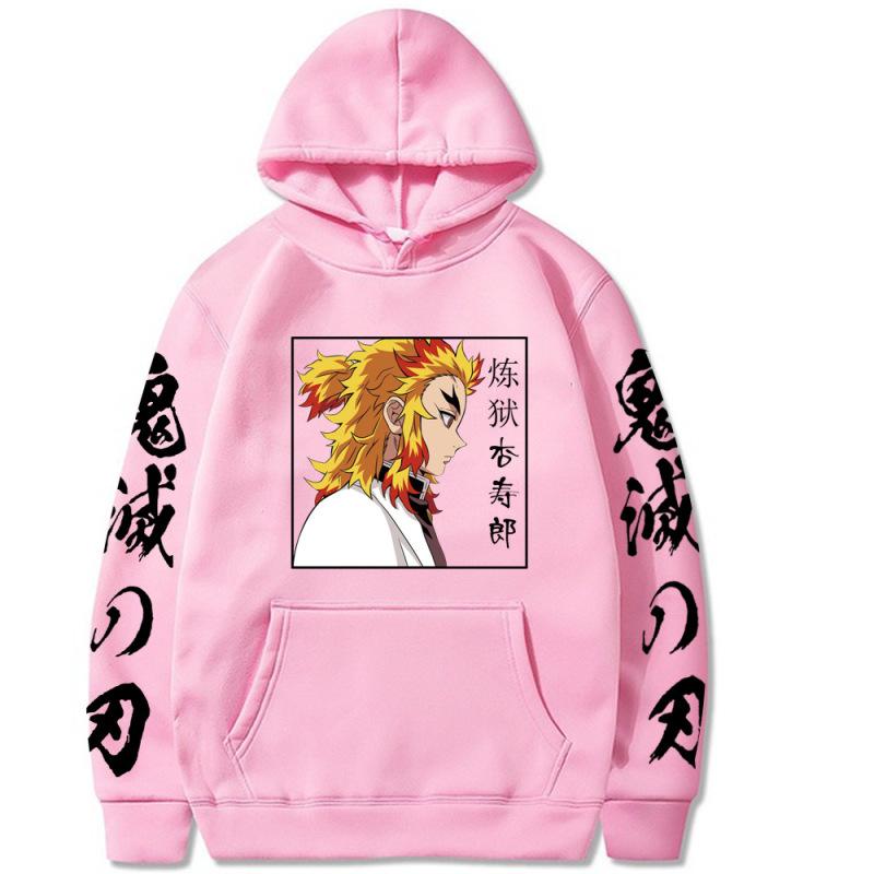 Rengoku Kyoujurou Printed Hoodie, Sweatshirt, and Hoodie for Ghost Slaying Blade Purgatory Xingshoulang