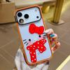 4 Types Of Autumn And Winter KT Cat Phone Cases Suitable For iPhone 17 16 15 14 Pro Max Case Cute Cartoon Shockproof Cover