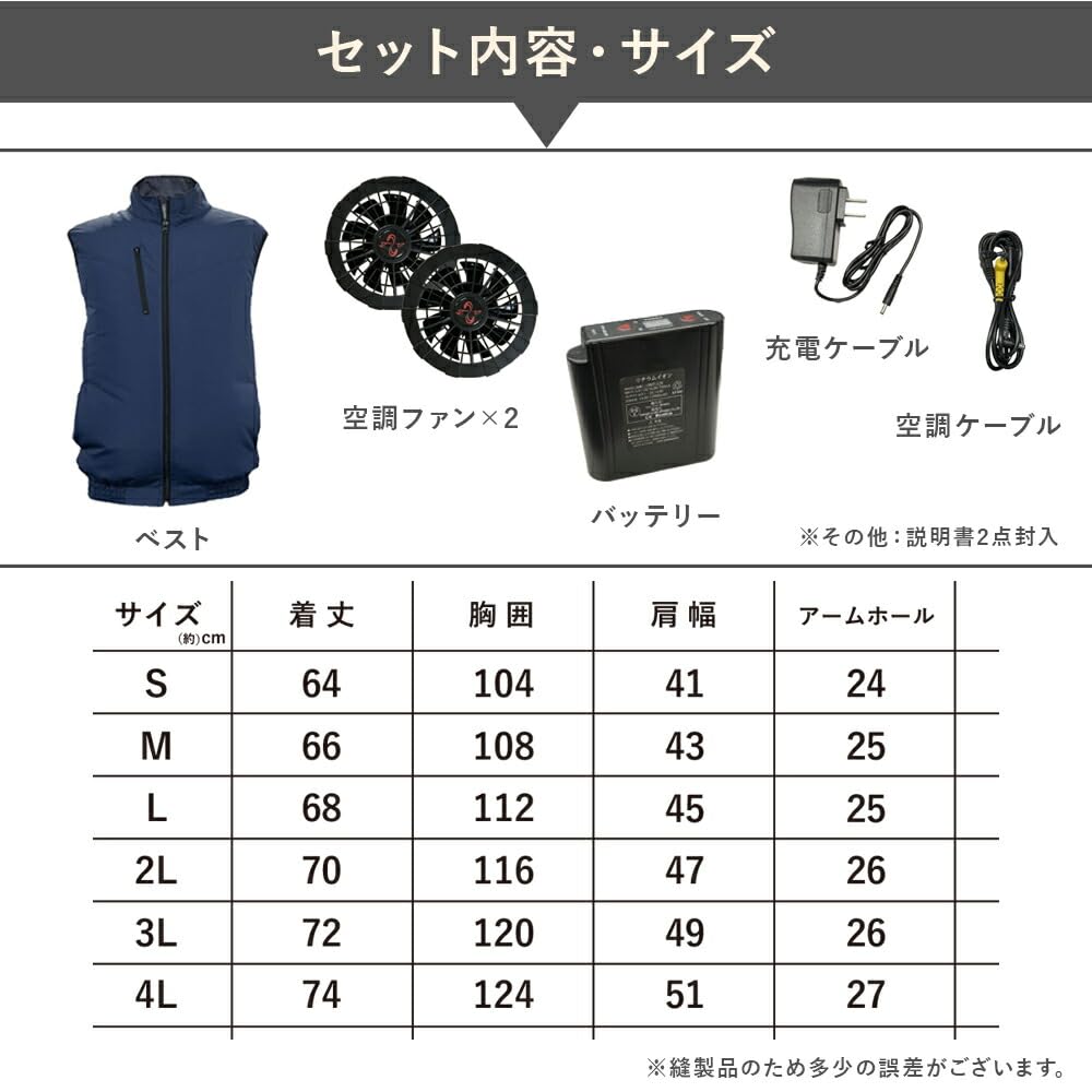 Best Answer Latest Full Work Vest with Electric Size Day Large Summer UV Heatstroke Outdoor Unisex [2025 Set] Air-Conditioned Fan, Fan,