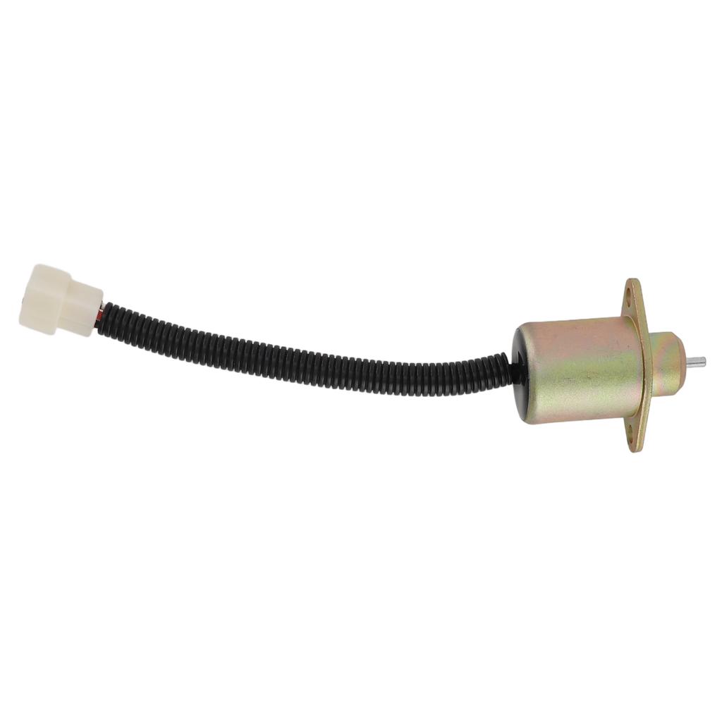 12V Fuel Shut Off Solenoid Valve,1503es 12a5uc5s for Generator, Efficient , Iron Construction, Easy Installation