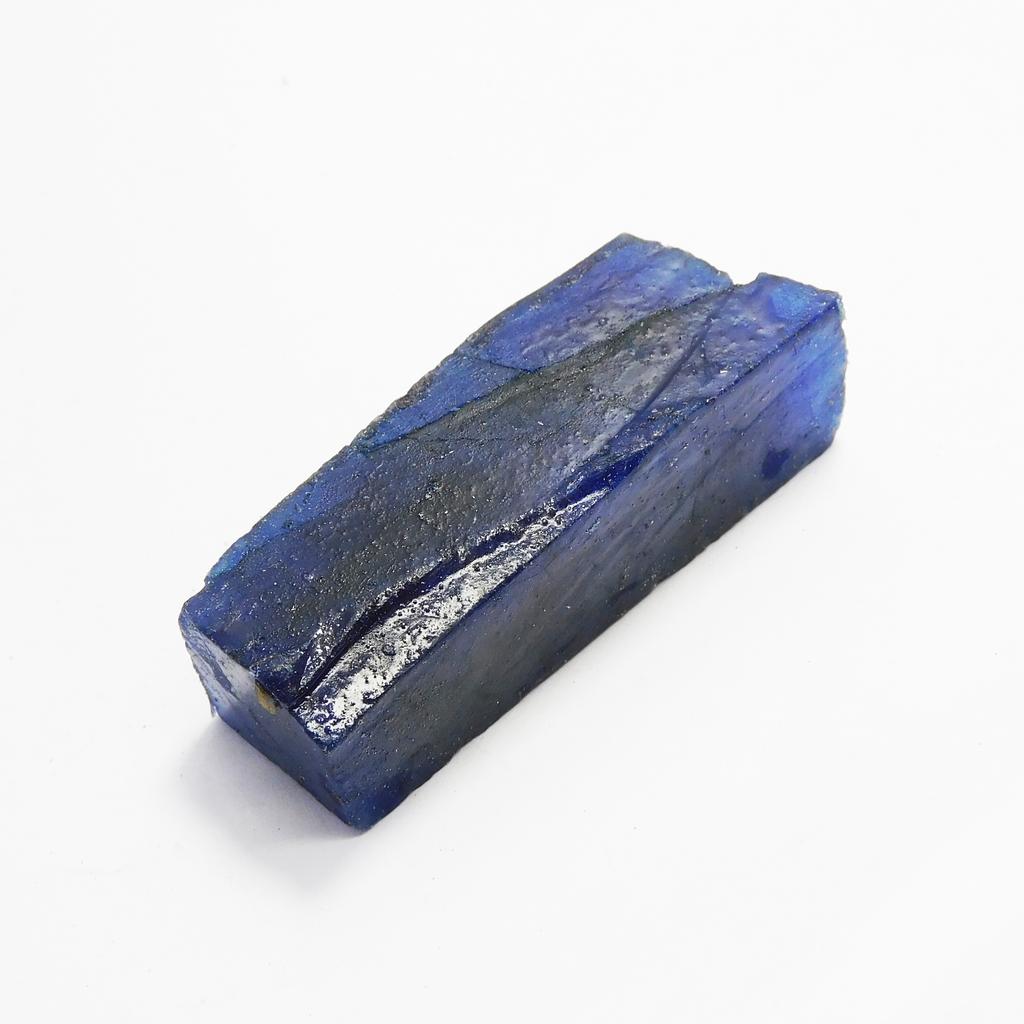 Natural Blue Sapphire Loose Gemstone 226 ct Uncut Rough September Birthstone for Gem Collections