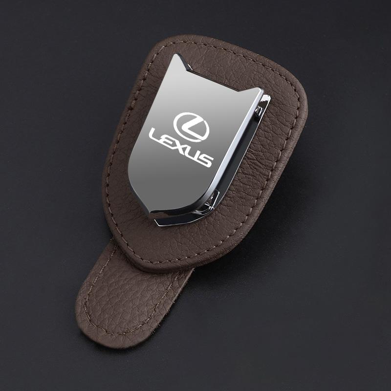 Car Sun Visor Glasses Clip Multifunctional Sunshade Storage Holder For Lexus FSPORT LBX NX RX 350h 450h ES UX 300e GS GX IS LS