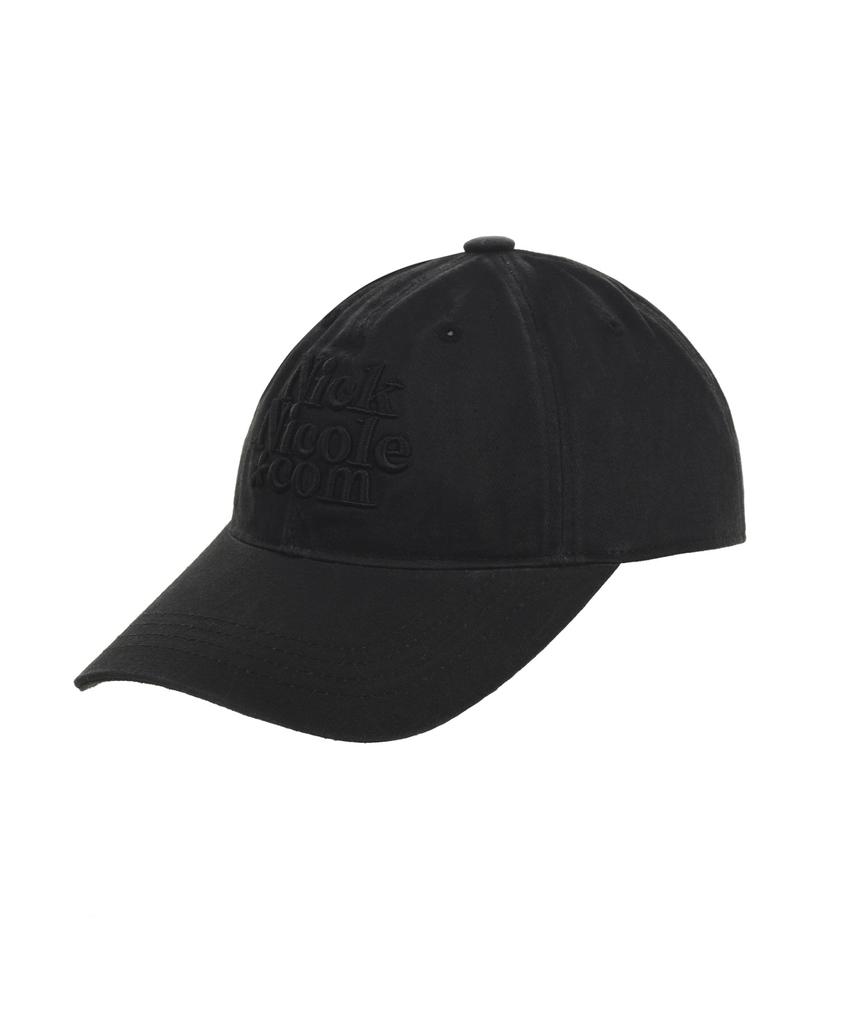 Nigaennikol Nn Dotcom Signature Ball Cap_Vintage Black