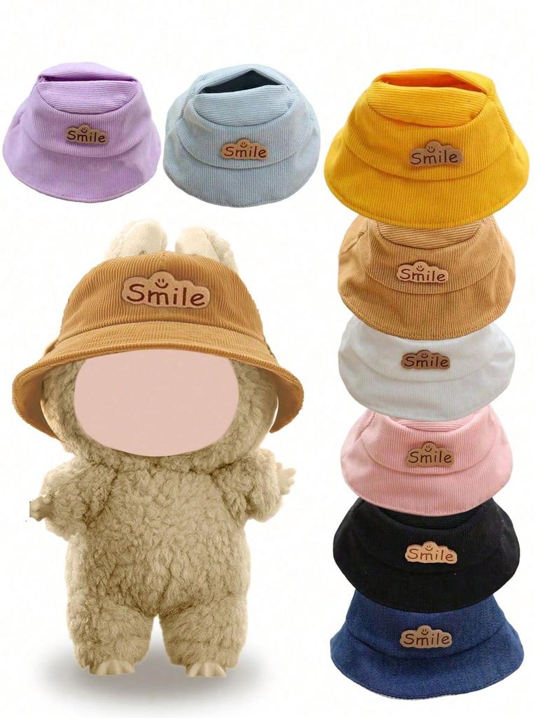 1PC The best-selling 17cm for labubu fisherman hat, for labubu hanging decoration, labubu set accessories