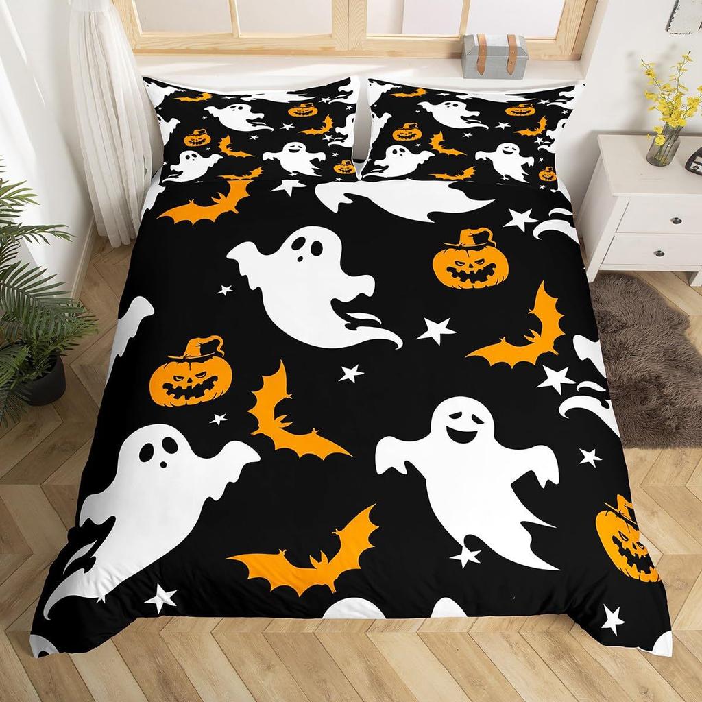 Christmas Car Down Comforter Set Bedding Set 3-piece Duvet Cover Set